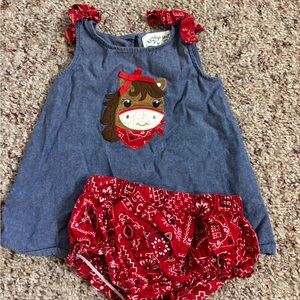 💕 3 for $10 💕 Indigo Soul Kids Matching Set - Blue and Red